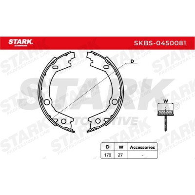 Brake Pads Set Stark SKBS-0450081 SKBS-0450081 - photo 5