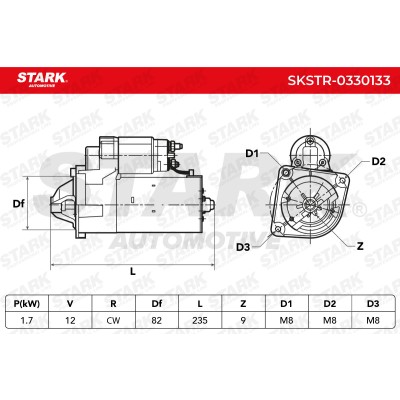 Starter Stark SKSTR-0330133 SKSTR-0330133 - photo 7