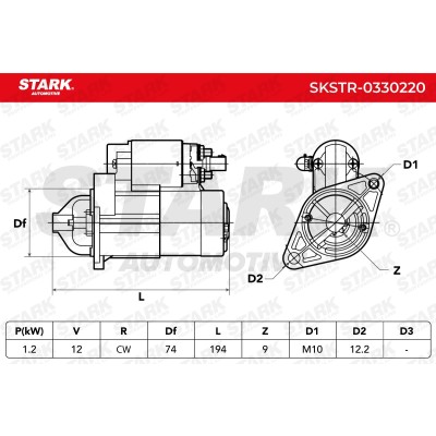 Starter Stark SKSTR-0330220 SKSTR-0330220 - photo 7