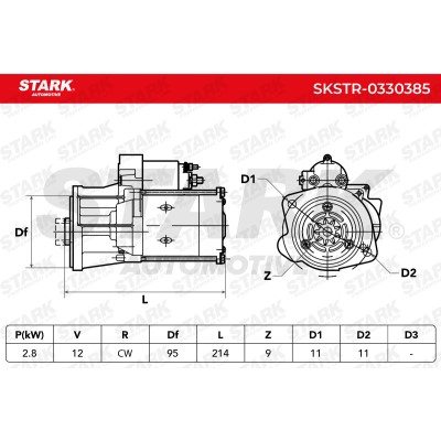 Starter Stark SKSTR-0330385 SKSTR-0330385 - photo 7