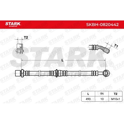 Brake Hose Stark SKBH-0820442 SKBH-0820442 - photo 6