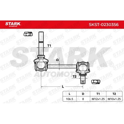 Stabilizer Link Stark SKST-0230356 SKST-0230356 - photo 4