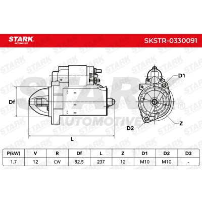 Starter Stark SKSTR-0330091 SKSTR-0330091 - photo 7