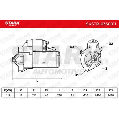 Starter Stark SKSTR-0330011 SKSTR-0330011 - photo 5