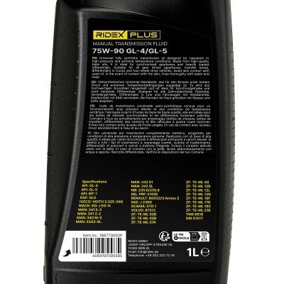 Transmission oil RIDEX 1667T0002P 1667T0002P - photo 5