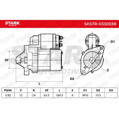 Starter Stark SKSTR-0330038 SKSTR-0330038 - photo 11