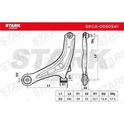 Control Arm Stark SKCA-0050541 SKCA-0050541 - photo 5