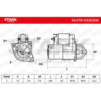 Starter Stark SKSTR-0330205 SKSTR-0330205 - photo 6