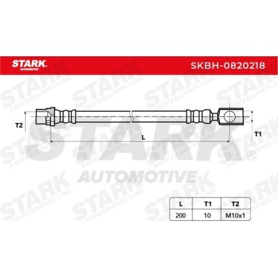 Brake Hose Stark SKBH-0820218 SKBH-0820218 - photo 7