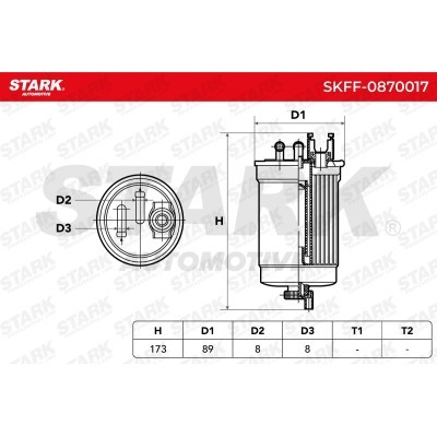 Fuel Filter Stark SKFF-0870017 SKFF-0870017 - photo 5