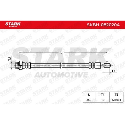 Brake Hose Stark SKBH-0820204 SKBH-0820204 - photo 4