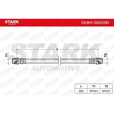 Brake Hose Stark SKBH-0820181 SKBH-0820181 - photo 4