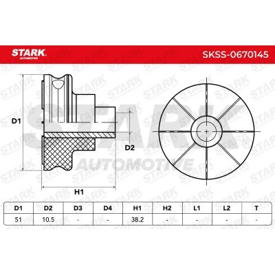 Strut Support Bearing Front Stark SKSS-0670145 SKSS-0670145 - photo 6