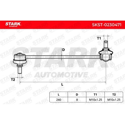 Stabilizer Link Stark SKST-0230471 SKST-0230471 - photo 6