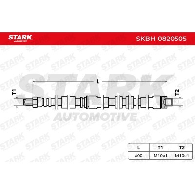 Brake Hose Stark SKBH-0820505 SKBH-0820505 - photo 6