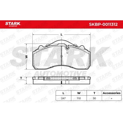 Brake Pads Set Stark SKBP-0011312 SKBP-0011312 - photo 7