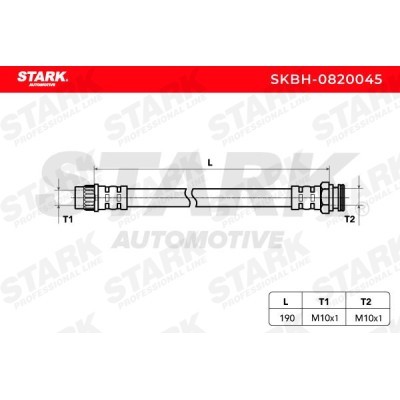 Brake Hose Stark SKBH-0820045 SKBH-0820045 - photo 4