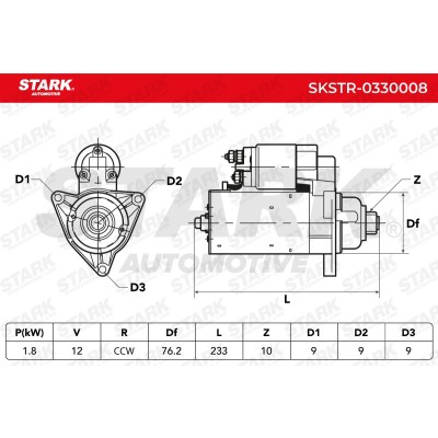Starter Stark SKSTR-0330008 SKSTR-0330008 - photo 7