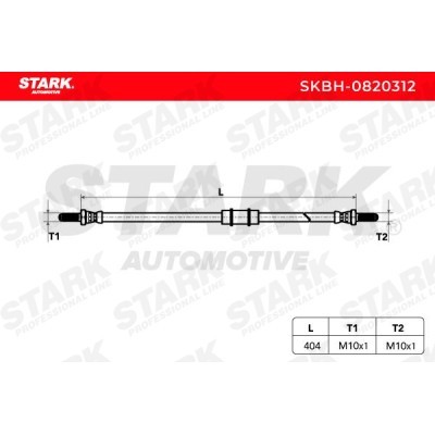 Brake Hose Stark SKBH-0820312 SKBH-0820312 - photo 3