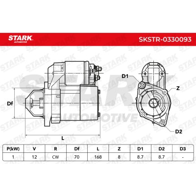 Starter Stark SKSTR-0330093 SKSTR-0330093 - photo 7