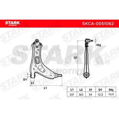 Control Arm Stark SKCA-0051062 SKCA-0051062 - photo 6