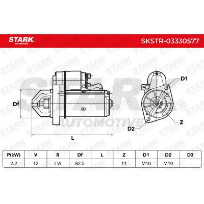 Starter Stark SKSTR-03330577 SKSTR-03330577 - photo 6