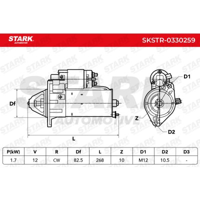 Starter Stark SKSTR-0330259 SKSTR-0330259 - photo 6