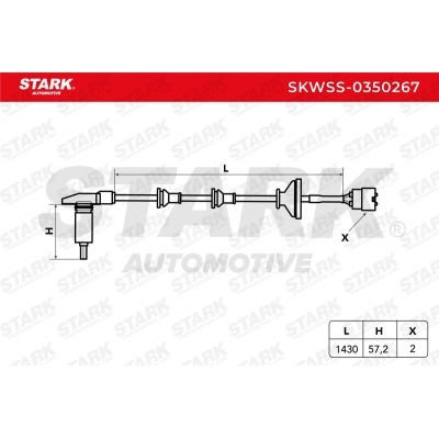 ABS Sensor Stark SKWSS-0350267 SKWSS-0350267 - photo 6