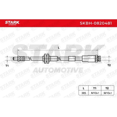 Brake Hose Stark SKBH-0820481 SKBH-0820481 - photo 2