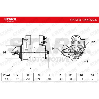 Starter Stark SKSTR-0330224 SKSTR-0330224 - photo 7