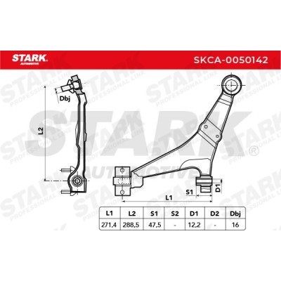 Control Arm Stark SKCA-0050142 SKCA-0050142 - photo 3