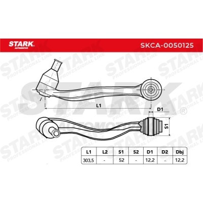 Control Arm Stark SKCA-0050125 SKCA-0050125 - photo 7