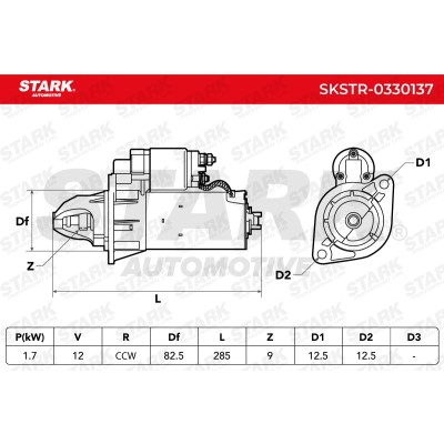 Starter Stark SKSTR-0330137 SKSTR-0330137 - photo 7