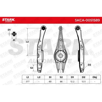 Control Arm Stark SKCA-0051589 SKCA-0051589 - photo 3