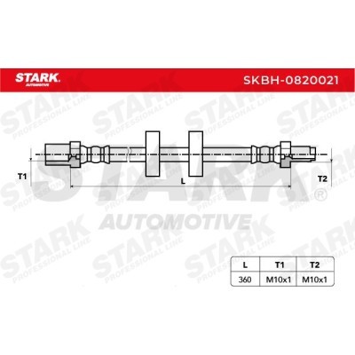 Brake Hose Stark SKBH-0820021 SKBH-0820021 - photo 5