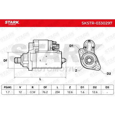 Starter Stark SKSTR-0330297 SKSTR-0330297 - photo 7
