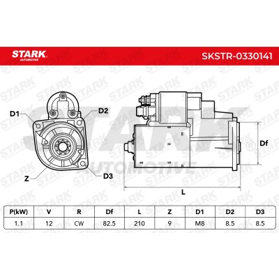 Starter Stark SKSTR-0330141 SKSTR-0330141 - photo 7