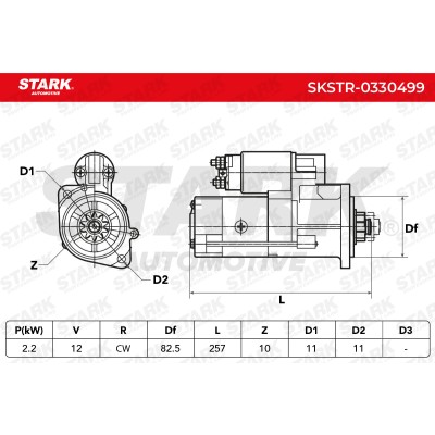Starter Stark SKSTR-0330499 SKSTR-0330499 - photo 7