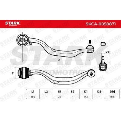 Control Arm Stark SKCA-0050871 SKCA-0050871 - photo 7