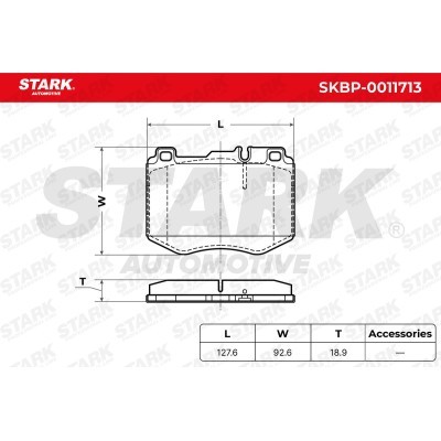 Brake Pads Set Stark SKBP-0011713 SKBP-0011713 - photo 5