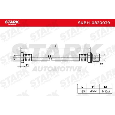 Brake Hose Stark SKBH-0820039 SKBH-0820039 - photo 5