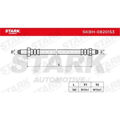 Brake Hose Stark SKBH-0820153 SKBH-0820153 - photo 4