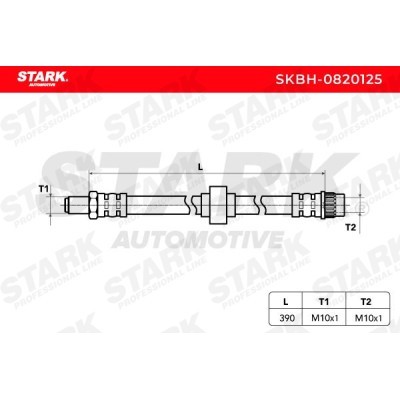 Brake Hose Stark SKBH-0820125 SKBH-0820125 - photo 3