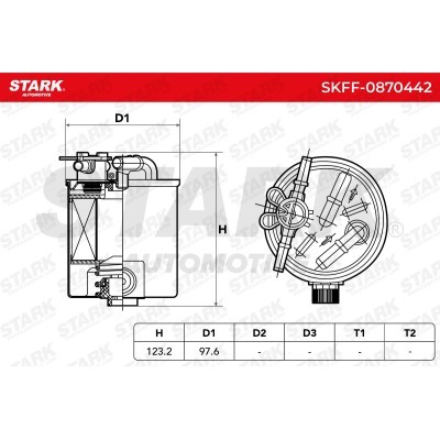 Fuel Filter Stark SKFF-0870442 SKFF-0870442 - photo 5