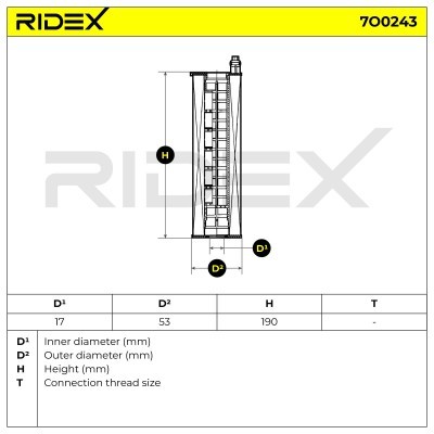 Oil Filter RIDEX 7O0243 7O0243 - photo 8