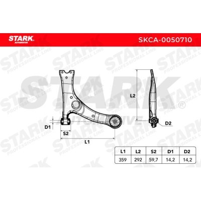 Control Arm Stark SKCA-0050710 SKCA-0050710 - photo 3