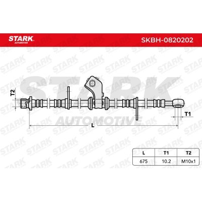 Brake Hose Stark SKBH-0820202 SKBH-0820202 - photo 5