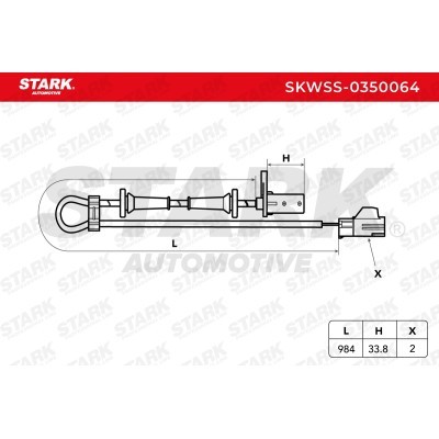 ABS Sensor Stark SKWSS-0350064 SKWSS-0350064 - photo 2