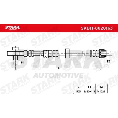 Brake Hose Stark SKBH-0820163 SKBH-0820163 - photo 3