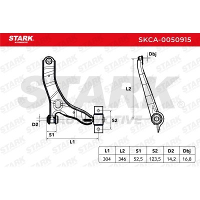 Control Arm Stark SKCA-0050915 SKCA-0050915 - photo 7